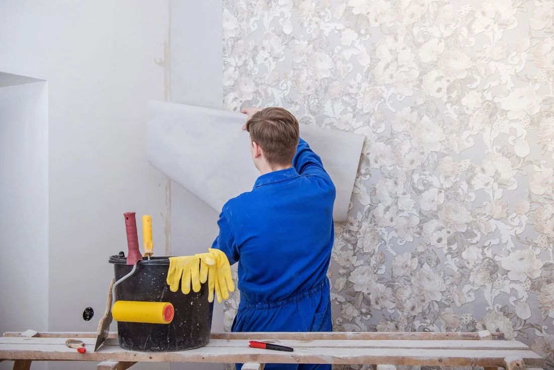 Wallpaper installation Brookhaven GA professional installer